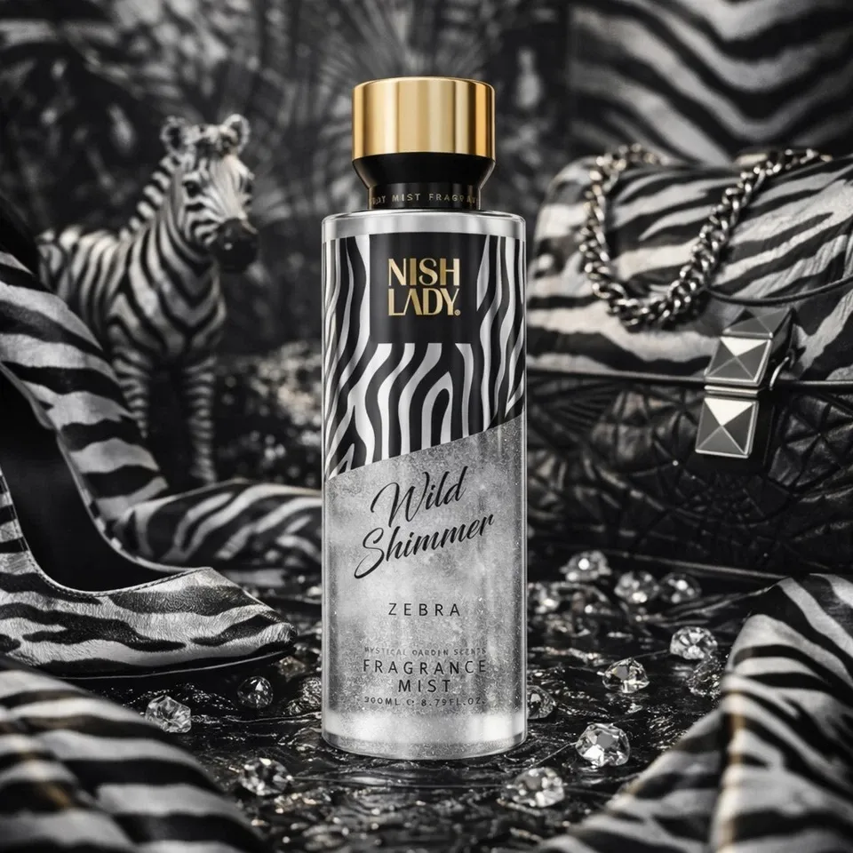 Nishlady Fragrance Mist Wild Shimmer Zebra 2.webp