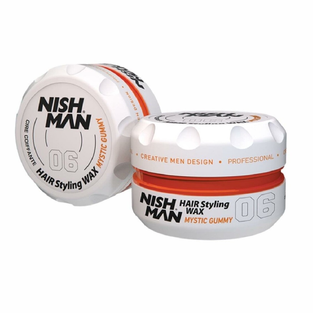 NISHMAN - HAIR STYLING WAX MUSTIC GUMMY 06
