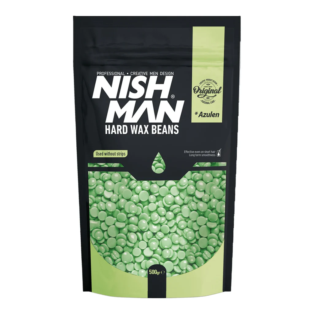 Nishman Hard Film Wax Waxing Beads Beans Pellets Hair Removal 500g