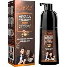 DEXE ARGAN SPEEDY HAIR COLOR SHAMPOO (BLACK)‏