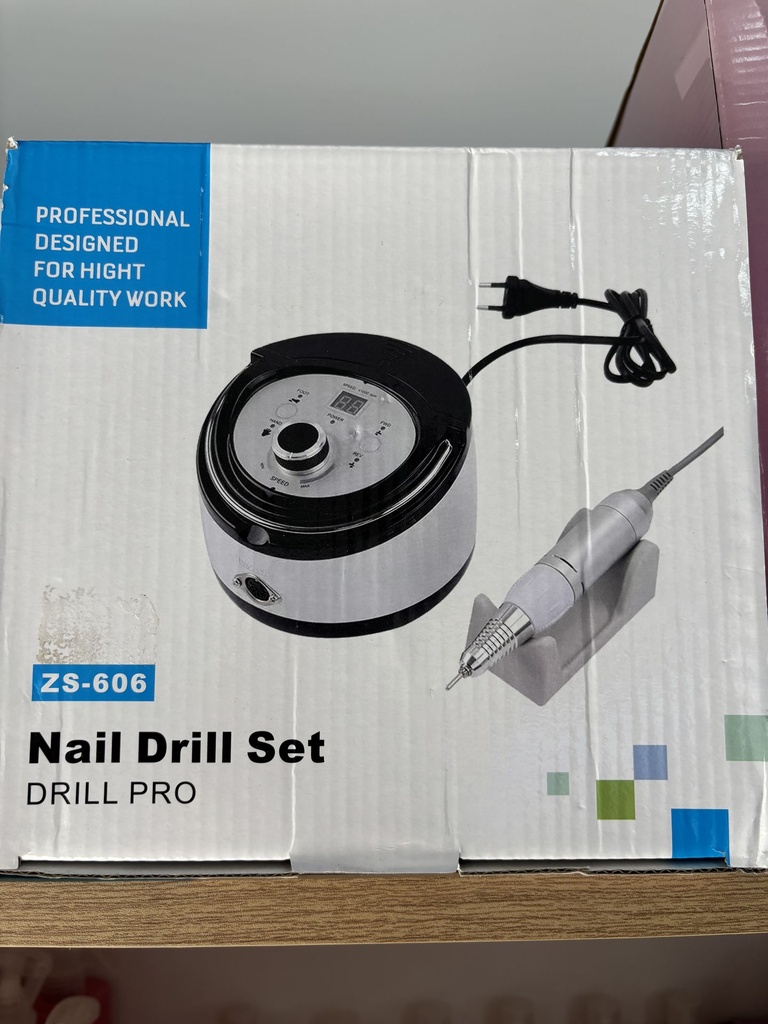 Nail drill set