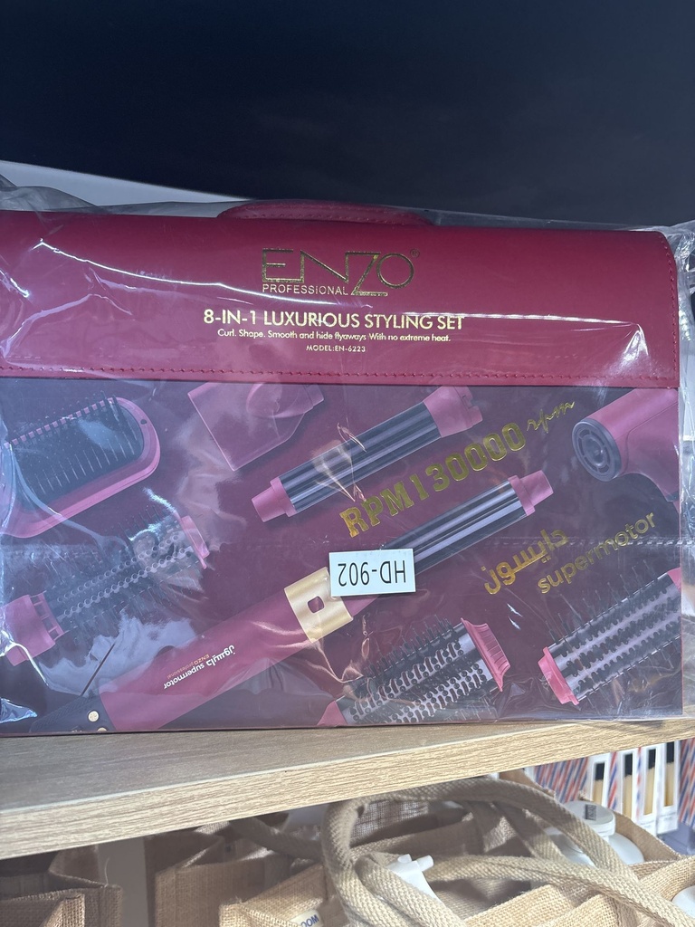 ENZO 8 IN 1 STYLING SET
