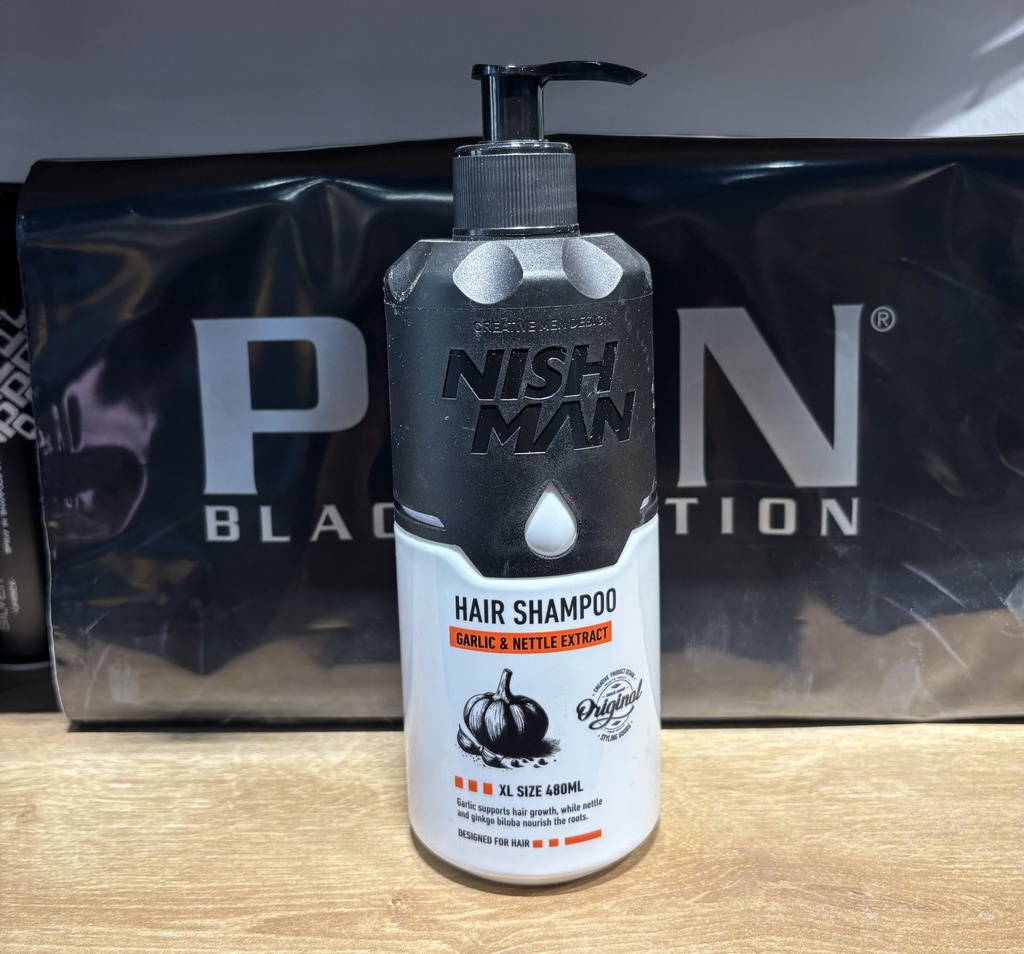 HAIR SHAMPOO GARLIC & NETTLE EXTRACT