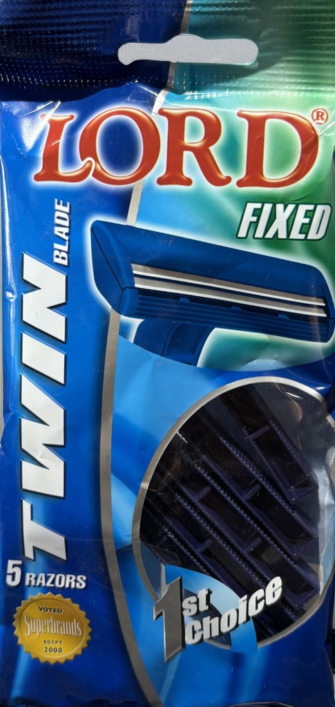 LORD FIXED 5 RAZORS
