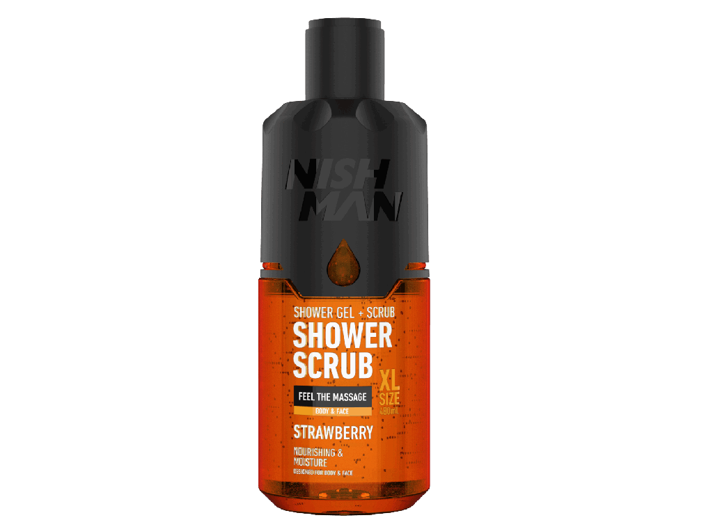Nishman Shower SCRUB STRAWBERRY 480 Ml