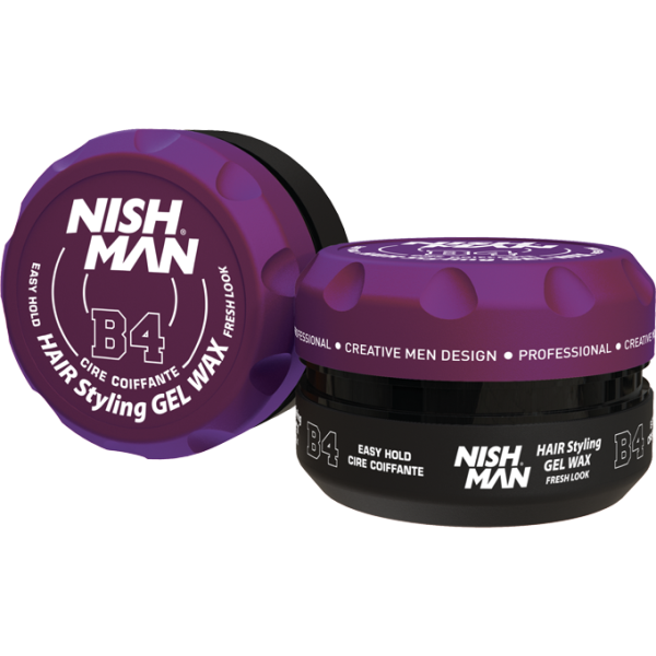NISHMAN HAIR STYLING AQUA GEL WAX B4